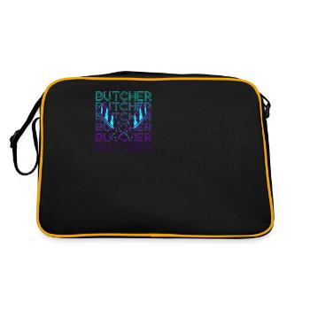 Fleischer Retro Cadeau - Sac Retro - noir/or - Dos