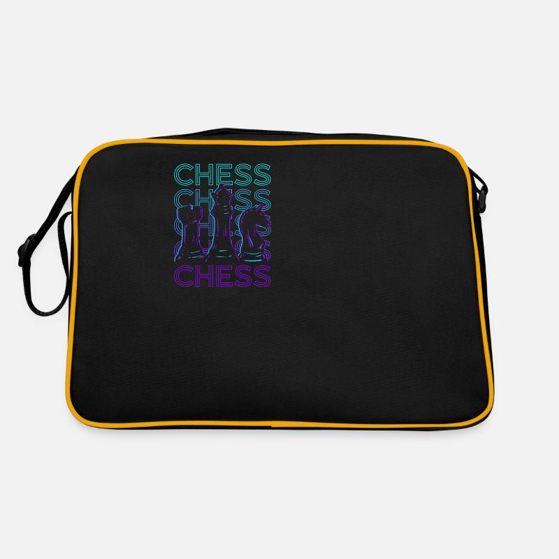 Joueur d’échecs Maître d’échecs Retro Gift Sac Retro