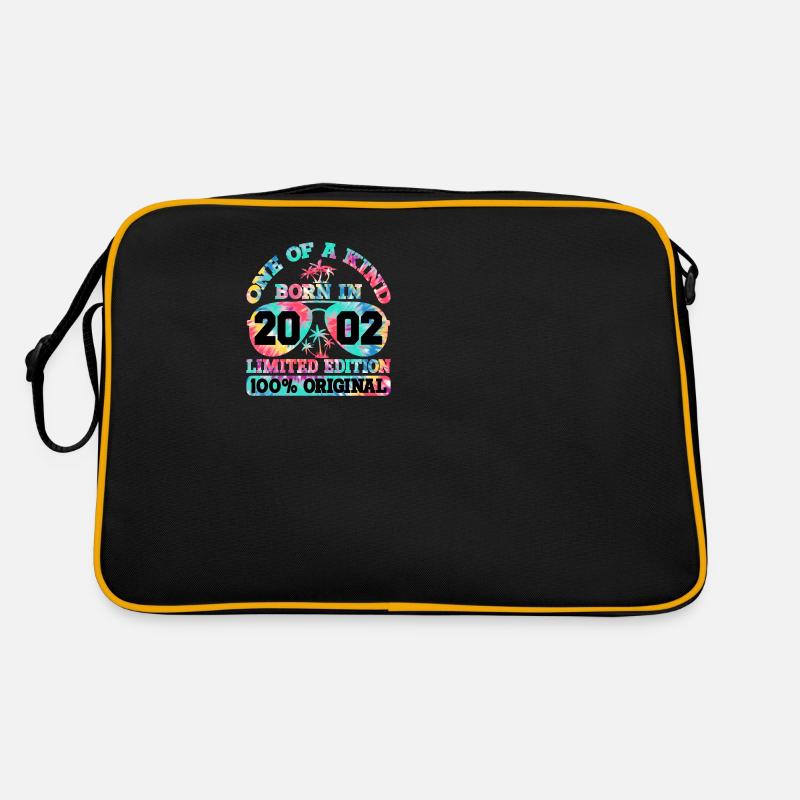 Unique Born In 2002 Édition Limitée Sac Retro