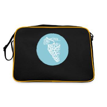 Raisin - Sac Retro - noir/or - Dos