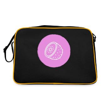 Kiwi - Sac Retro - noir/or - Dos