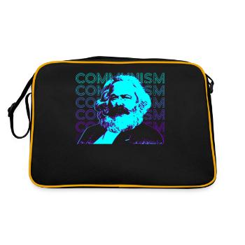 Communisme Karl Marx Marx Marxisme Communiste So - Sac Retro - noir/or - Dos