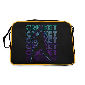 Cricket CricketEr Retro Cadeau - Sac Retro - noir/or - Dos