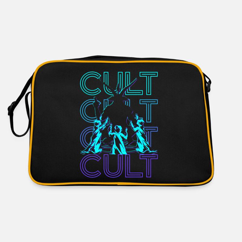 Culte Baphomet Paganisme Occulte Wicca Retro Geschen Sac Retro
