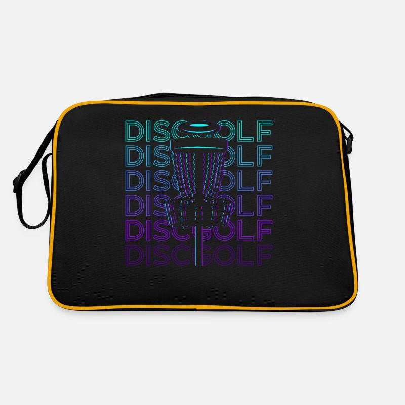Discgolf Retro Geschenk Retro Tasche