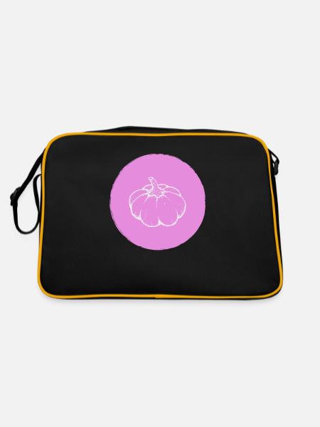 Citrouille - Sac Retro - noir/or - Dos