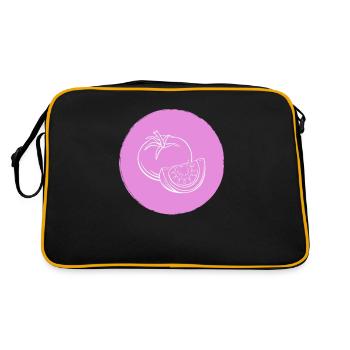 Tomato - Retro Bag - black/gold - Back