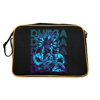 Durga Déesse hindoue Ancienne mythologie hindoue Geschen - Sac Retro - noir/or - Dos