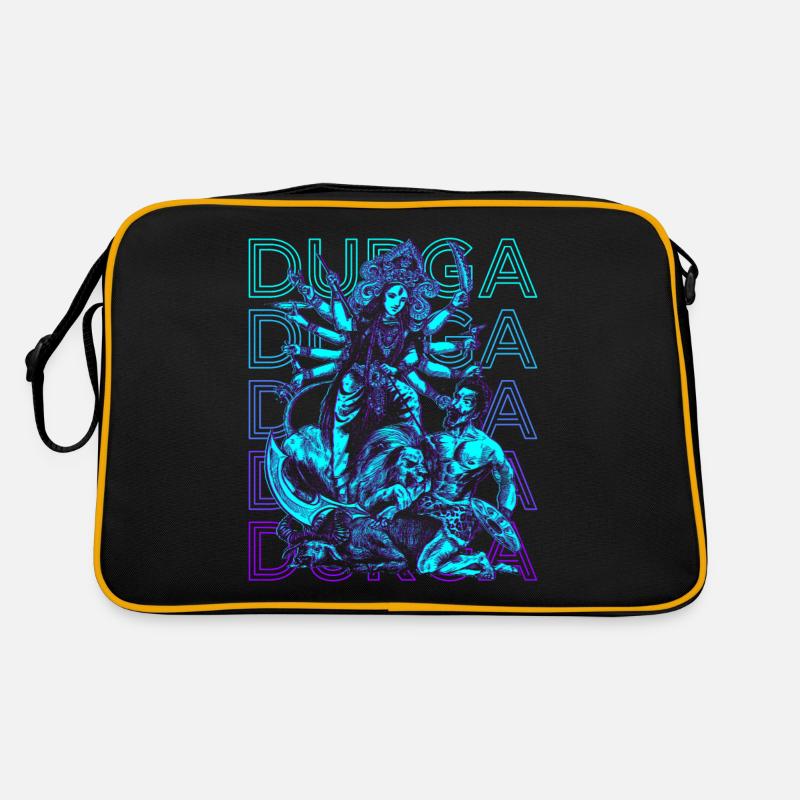 Durga Déesse hindoue Ancienne mythologie hindoue Geschen Sac Retro
