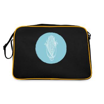 Corn - Retro Bag - black/gold - Back