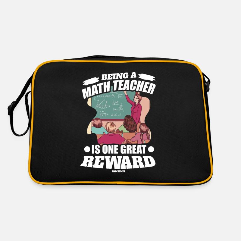 Mathematik Retro Tasche