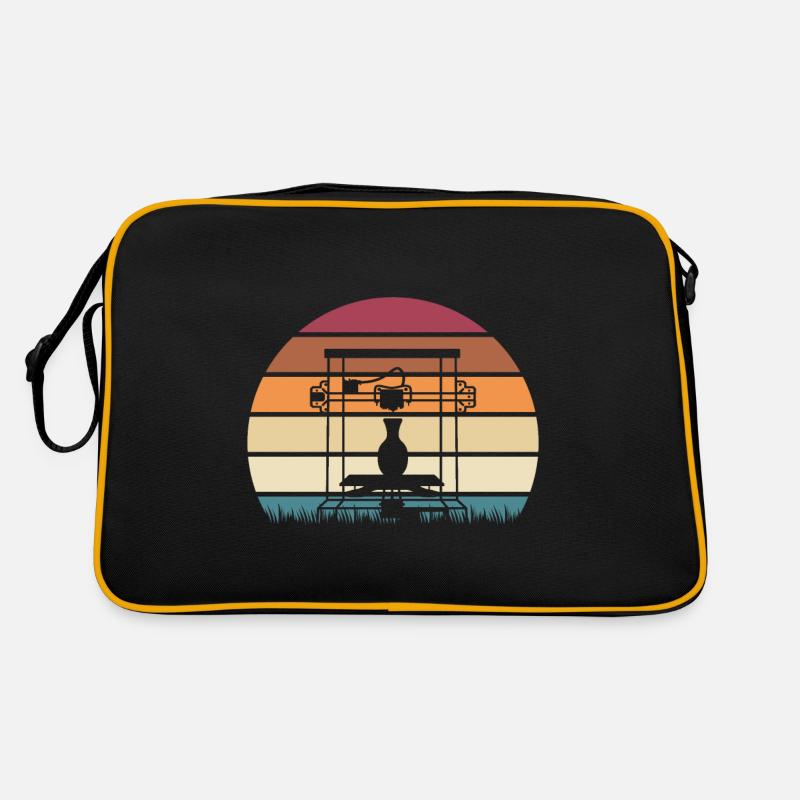 3d Printer Gift for Nerd Hobby Printing Machine Retro Bag