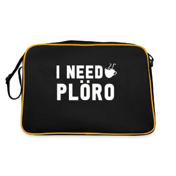 Finland Gift Scandinavia Finland Suomi Finne - Retro Bag - black/gold - Back