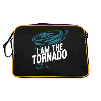 Météorologie des ouragans Storm Chaser - Sac Retro - noir/or - Dos