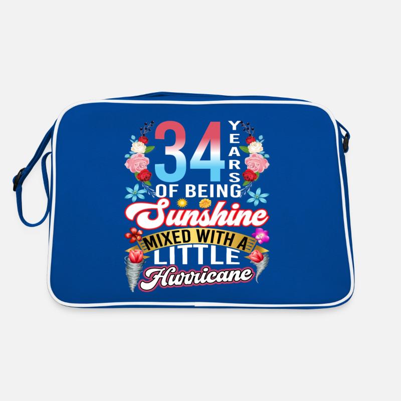 34 ans de soleil mélangés à un petit Sac Retro