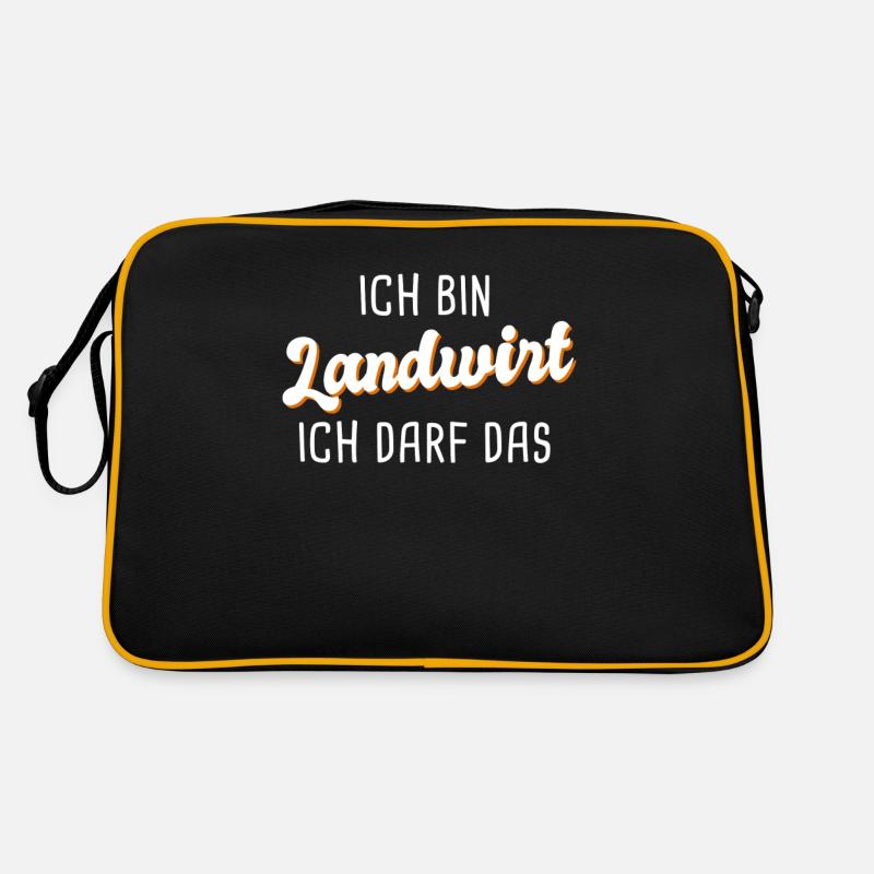 Landwirt Retro Tasche