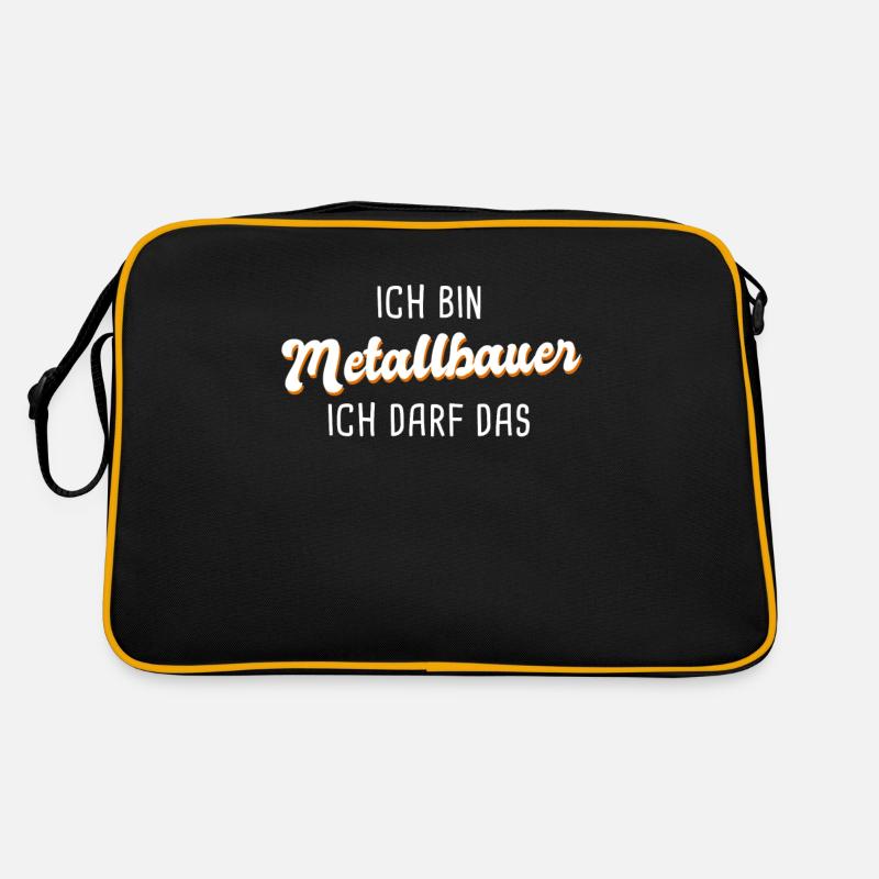 Metallbauer Retro Tasche