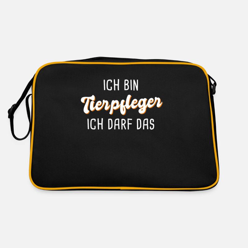 Tierpfleger Retro Tasche