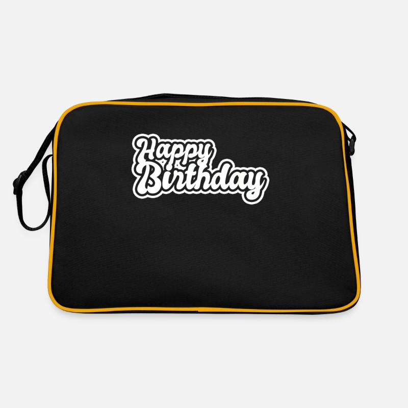 Bon anniversaire Sac Retro