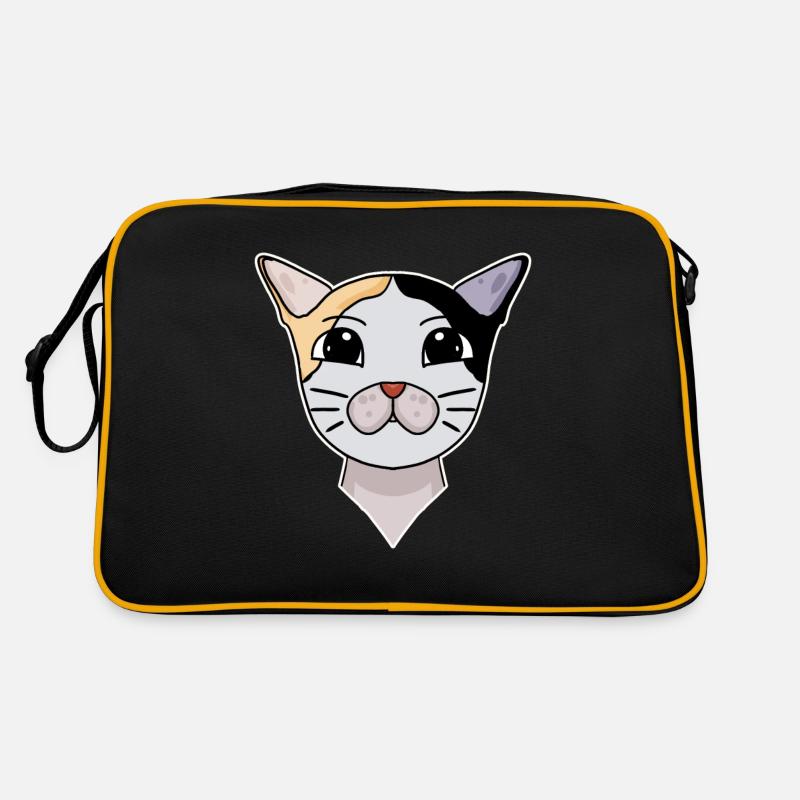 Japanese Bobtail Head Cat Cat Owner Retro Bag
