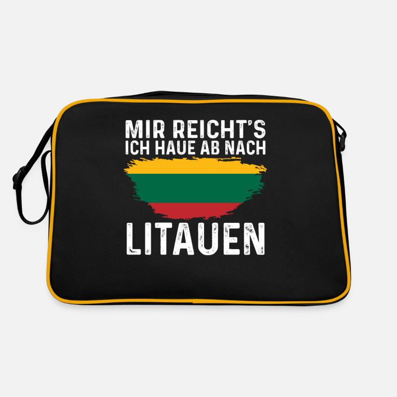 Litauen Litauer Litauisches Retro Tasche