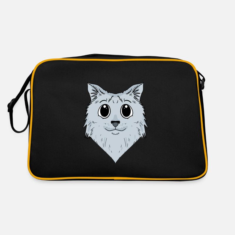 Chat sibérien Sac Retro