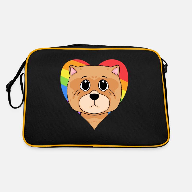 Chow Chow Chien de race Chien Sac Retro