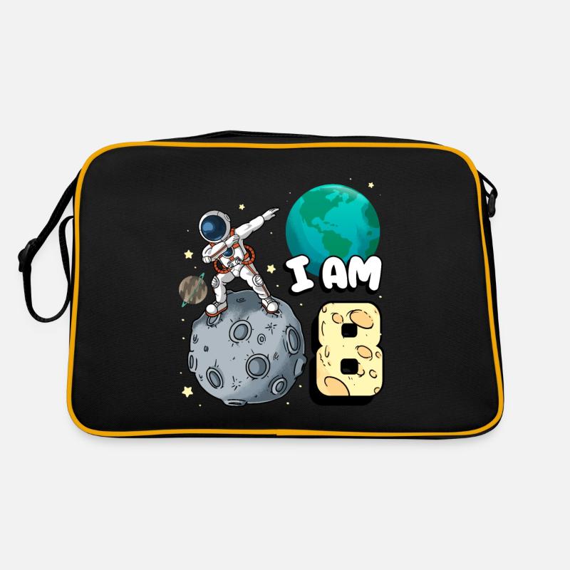 Je suis astronaute de 8 chambres enfant Moon Walker 8. Sac Retro