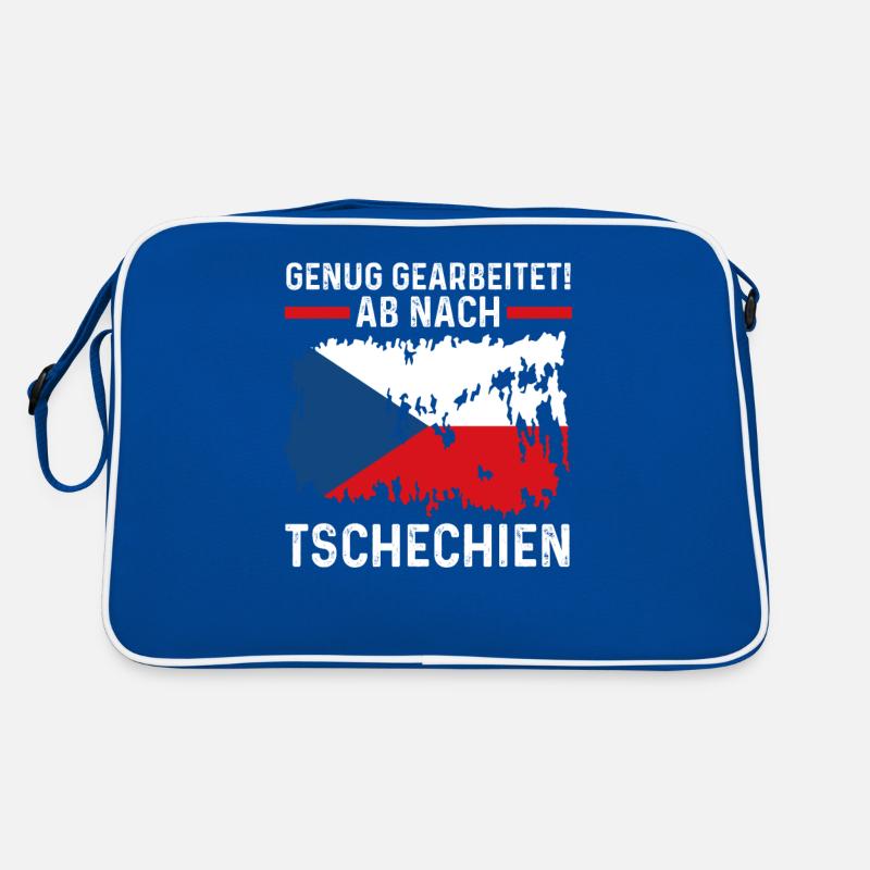 Urlaub Tscheche Tschechien Retro Tasche