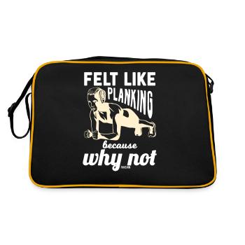 Summer Fitness Lose Weight Mrs. Mother - Retro Bag - black/gold - Back