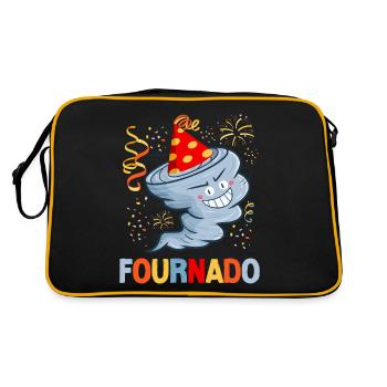 Météorologie des ouragans Storm Chaser - Sac Retro - noir/or - Dos