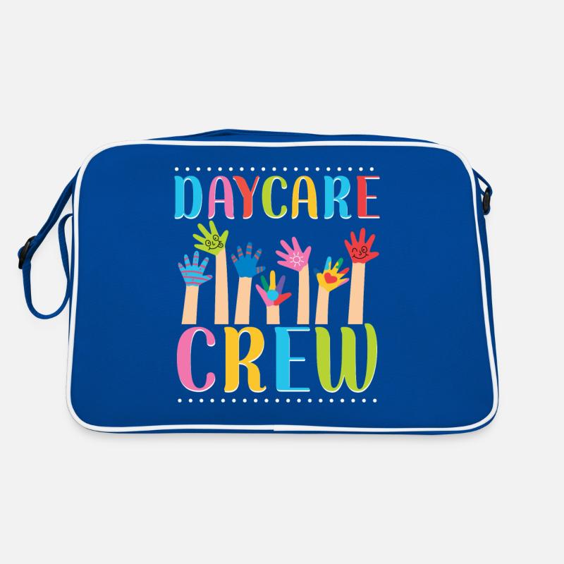 Fournisseur de services de garde d’enfants Enseignant Sac Retro