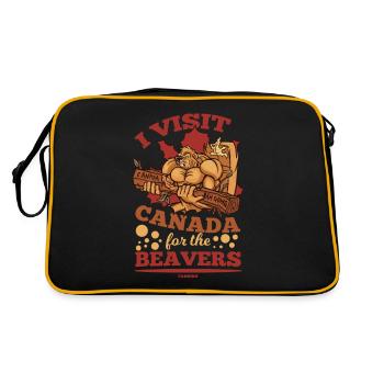 Canada - Retro Bag - black/gold - Back