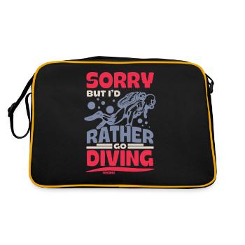 Dive - Retro Bag - black/gold - Back