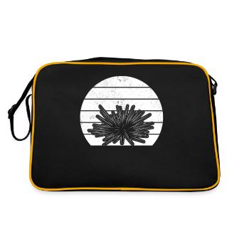 Sea Urchin Sunset Sea Urchin Lovers I - Retro Bag - black/gold - Back