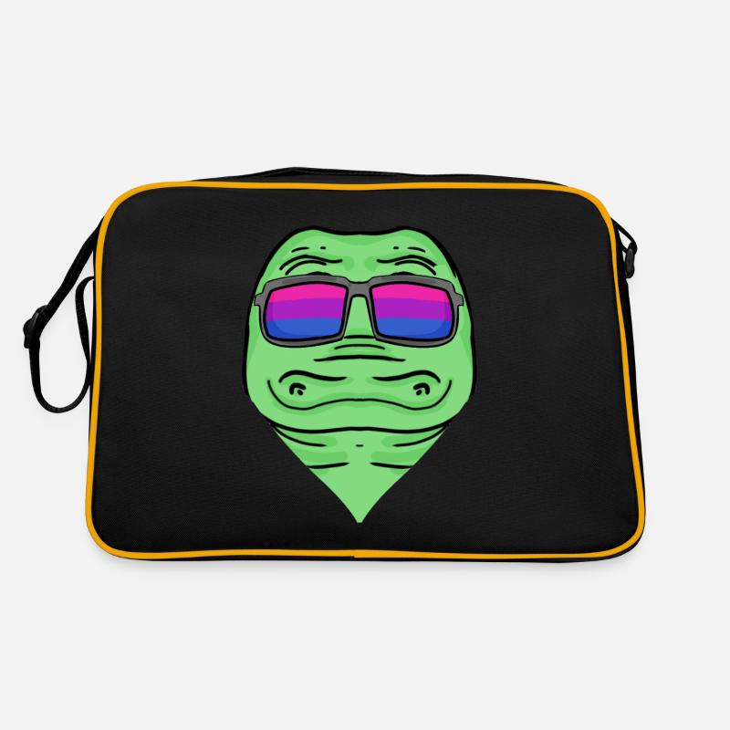 Bisexuell Krokodil Geschenk Retro Tasche