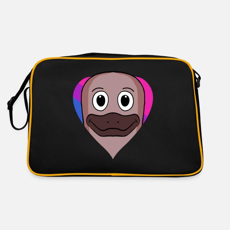 Bisexual Platypus Gift Retro Bag