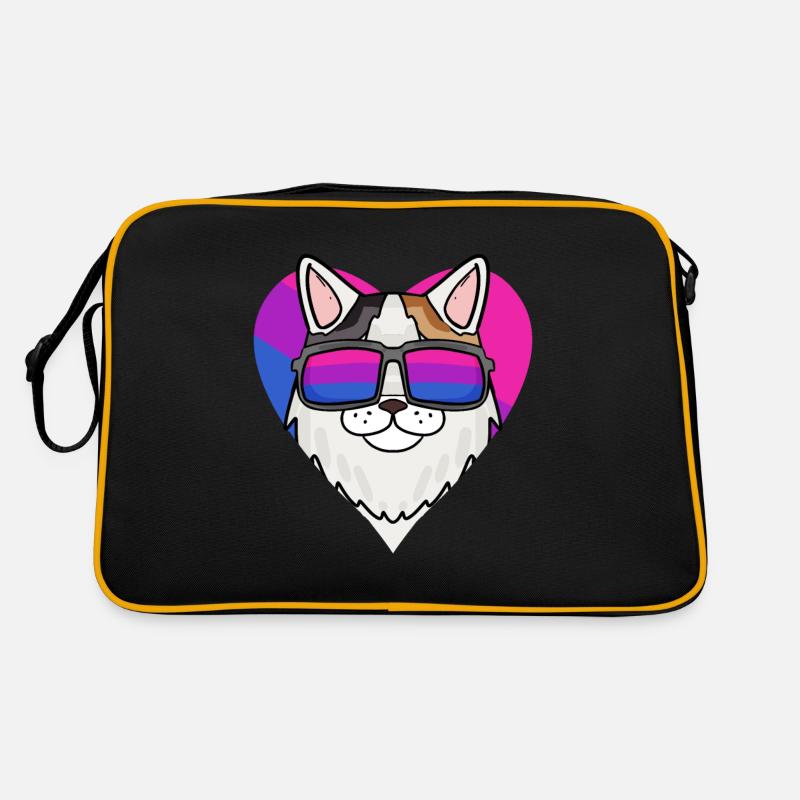 Bisexuell Türkisch Van Katze Geschenk Retro Tasche