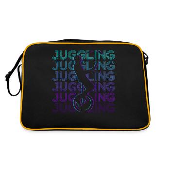 Jonglerie Juggler Rétro - Sac Retro - noir/or - Dos