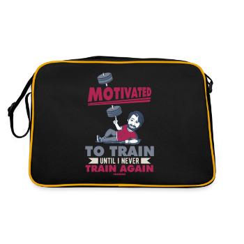 Motivation - Sac Retro - noir/or - Dos