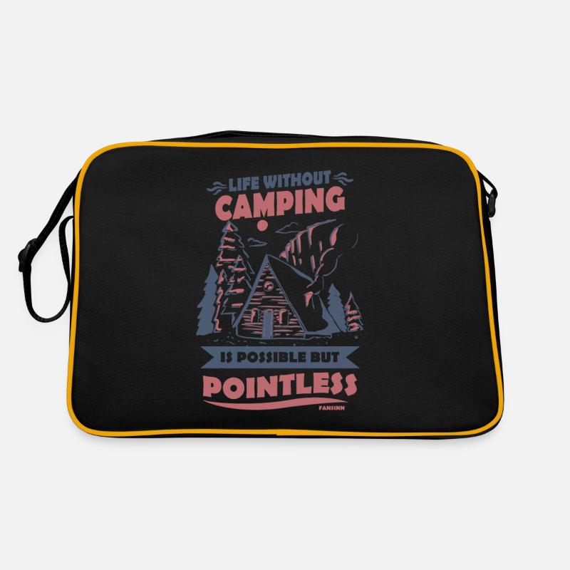 Camping Retro Tasche