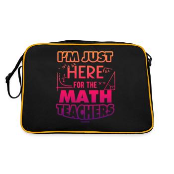 Mathematics - Retro Bag - black/gold - Back