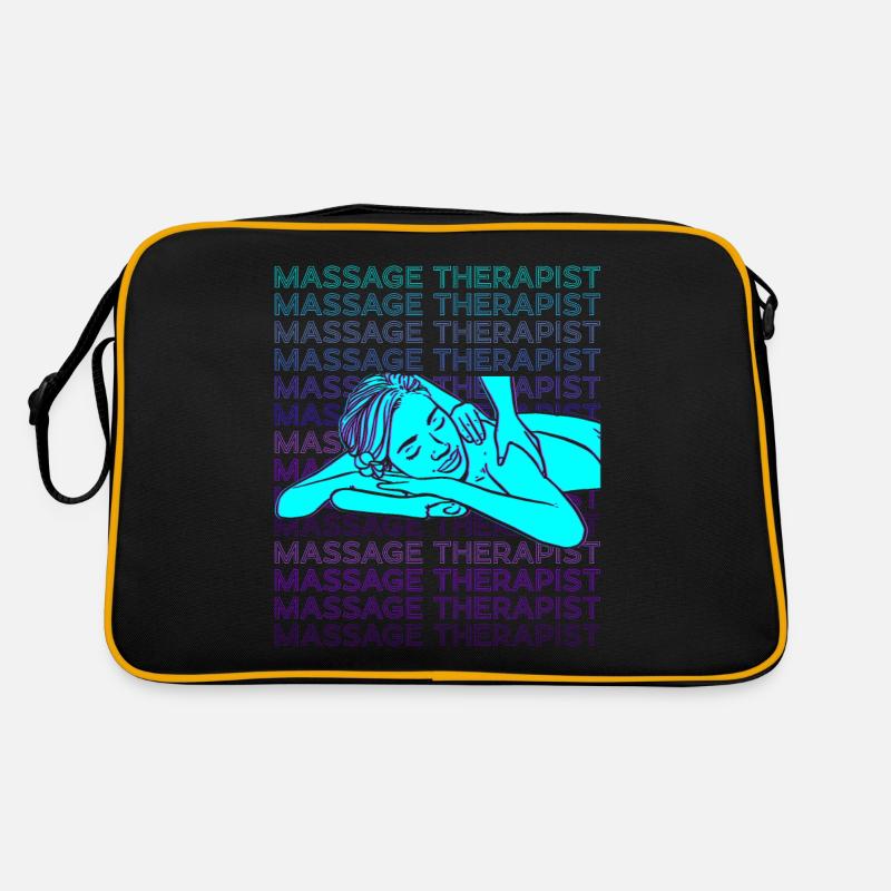 Massage Therapist Massage Therapy Masseuse Retro Retro Bag