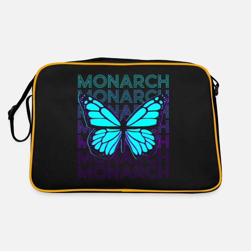 Monarque Papillon Rétro Sac Retro