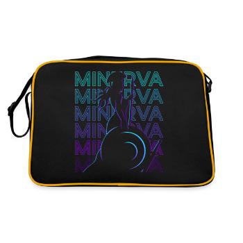 Minerva Déesse romaine Mythologie romaine - Sac Retro - noir/or - Dos