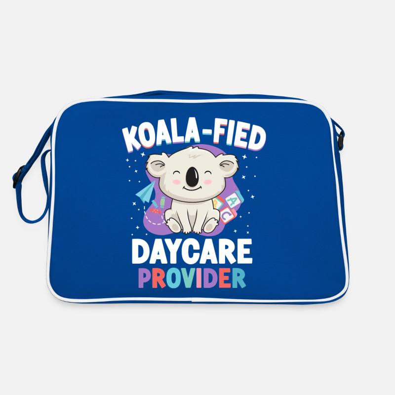 Fournisseur de services de garde d’enfants Enseignant Sac Retro