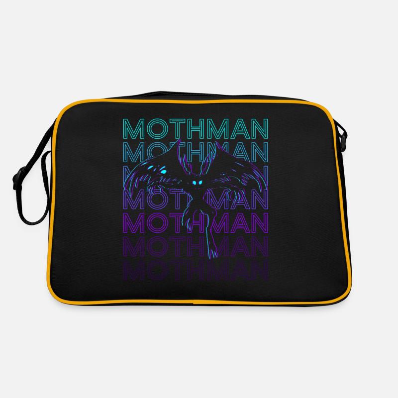 Mothman Krypto Kryptozoologie Retro Retro Tasche