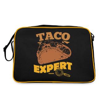 Taco Expert - Retro Bag - black/gold - Back
