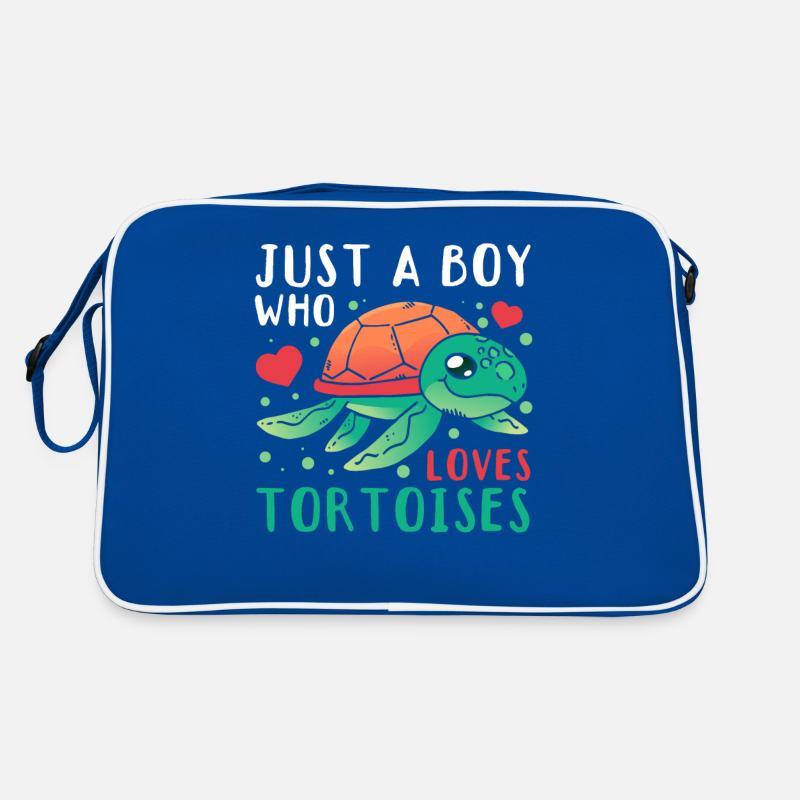 Juste un garçon qui aime les tortues Sac Retro