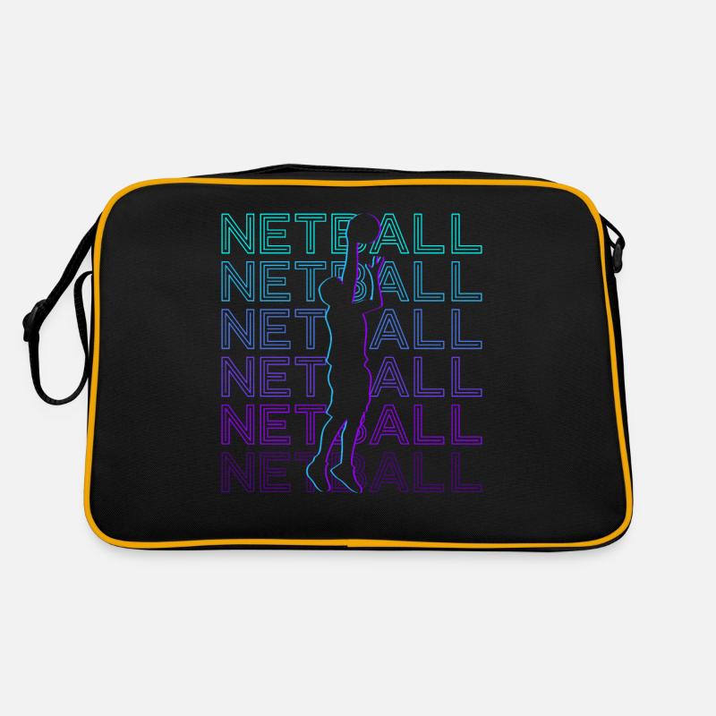 Joueur de Netball Rétro Sac Retro